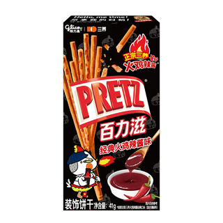 格力高 三养火鸡辣酱味夹心饼干棒 41g