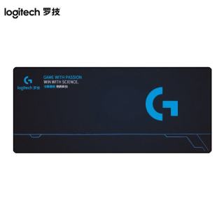 罗技 加大锁边电竞鼠标垫 900mm*400mm 黑色