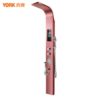 约克 YK-X5集成热水器即热式电热水器一体式家用洗澡淋浴屏速热电热水器 5.5