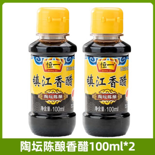 恒一 镇江香醋  陶坛陈酿香醋100ml*2