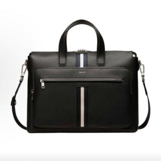 BALLY 男士商务公文包 字母Logo标识