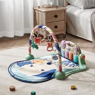 babycare 婴儿健身架器脚踏钢琴0-1岁新生儿礼物宝宝音乐玩具伯恩赛忠犬