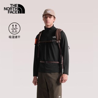 北面 8KGM JK3 吸湿透气 男款半拉链速干衣 M