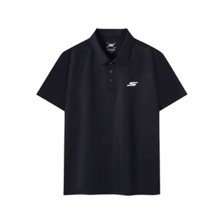 斯凯奇 P224M126-03K8 男士运动POLO衫 2XL
