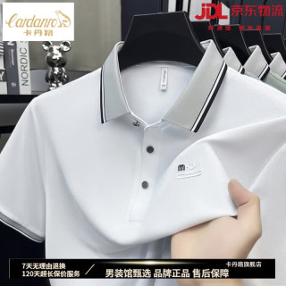 卡丹路 高端品牌短袖t恤男士夏季新款中青年商务休闲百搭免烫POLO衫男装