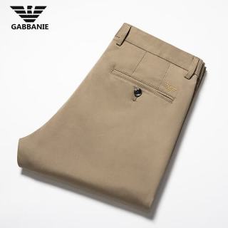 EMPORIO ARMANI 2026新款高端时尚男休闲裤夏季薄款中青年直筒商务男装休闲 十大男装一线品牌卡其色 30