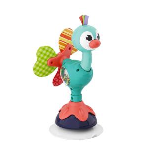 汇乐玩具 HUILE TOYS）汇乐 宝宝婴幼儿安抚牙胶摇铃 儿童餐椅吸盘玩具早教手摇铃