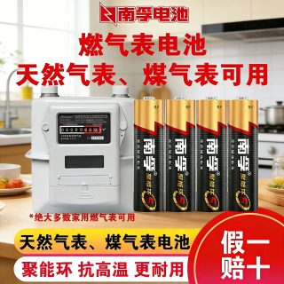 南孚 5号7号燃气表水表煤气表液化气表专用AA五号电池耐用碱性1.5V