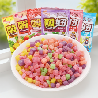 酸妞 软糖混合水果味 150g/310g 多口味糖果