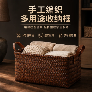 勋阳宇乐 双层加厚 干爽透气 衣物收纳箱