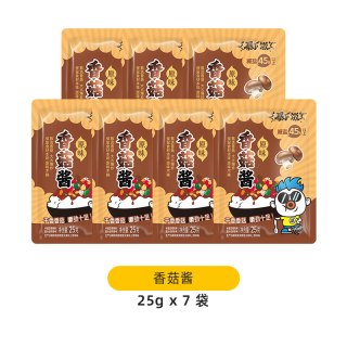 移动端、88VIP：吉香居 暴下饭 香菇竹笋牛肉酱 甜辣味 250g