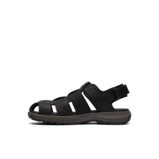 Clarks 男士复古镂空罗马凉鞋