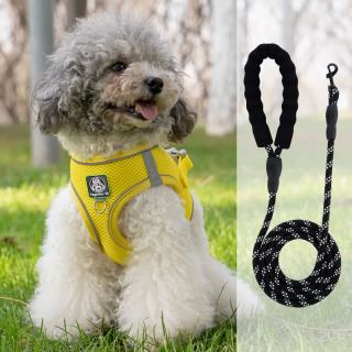 背心式狗狗牵引绳小型犬专用