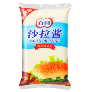 百利 香甜沙拉酱商用番茄酱水果蔬菜美味汉堡专用炸鸡酱料蜂蜜芥末 百利香甜清爽沙拉酱700g