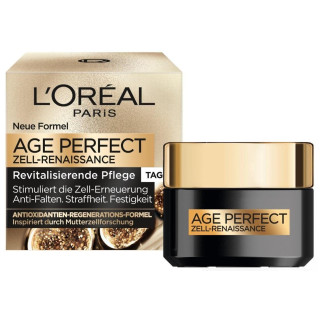 L'Oréal Paris 巴黎欧莱雅 金致臻颜系列 修复锁龄面霜，红茶黑松露日间抗皱护理，刺激肌肤更新，50ml