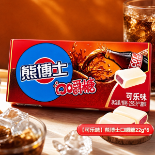 徐福记 熊博士水果味口嚼糖多口味软糖同款糖果正品批发混合小包装