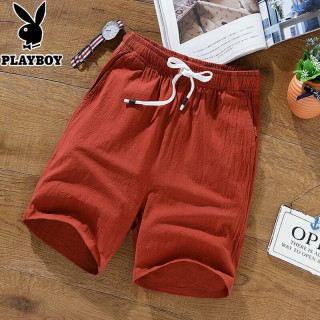 PLAYBOY 短裤男纯棉五分裤夏