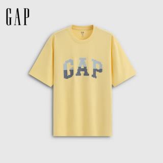 Gap 男女装2026夏季新款纯棉logo印花宽松短袖T恤休闲上衣891398