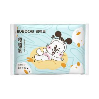 巴布豆 嘎嘎裤尿不湿拉拉裤超薄透气纸尿裤婴儿试用夜用出行便携 拉拉裤XL码4片