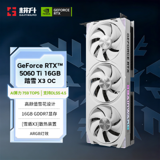 耕升 全新架构DLSS 4 独立显卡  16GB