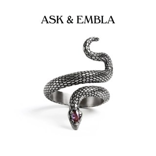 移动端：Ask & Embla 宝石灵蛇戒指