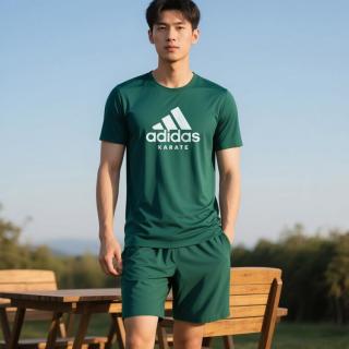 adidas 宽松舒适 男士T恤