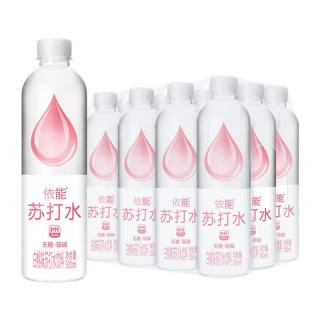 依能 锌强化苏打水饮料 白桃味 无糖无汽弱碱 白桃味500ml*12瓶