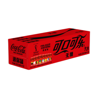 可口可乐 零度mini200ml*12（限上海地区）