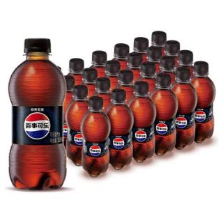 百事 可乐 Pepsi 无糖碳酸汽水饮料瓶装整箱 百事出品 新老包装随机发货 百事可乐300ml*24瓶