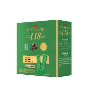 UCC 117黑咖啡粉便利装 马来西亚原装进口速溶冻干条装 118速溶咖啡粉(便利装)1.8g*28条