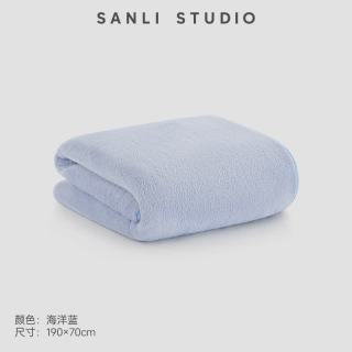 SANLI A类珊瑚绒浴巾 70*190cm