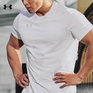 安德玛 UNDER ARMOUR 速干透气圆领运动T恤
