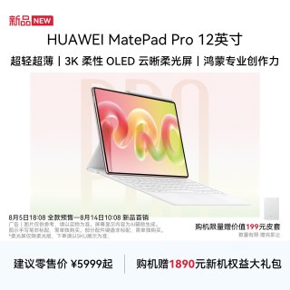 华为 MatePad Pro 12英寸 华为平板电脑 超轻超薄  3K柔性OLED屏移动办公创作学习 官方旗舰店