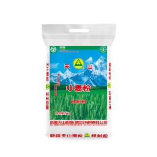 天山 新疆面粉精制粉 家用包子馒头拉条子中筋通用小麦粉 10斤
