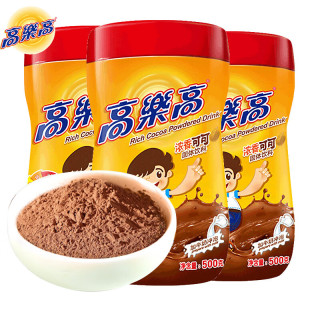 高樂高 高乐高可可粉500g固体饮料热巧克力coco浓香速溶营养早餐冲泡饮品 浓香可可粉
