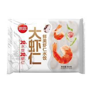 思念 大虾仁水饺鲜美虾仁水饺 400g