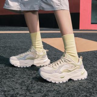 FILA FUSION硬糖4代厚底老爹休闲鞋