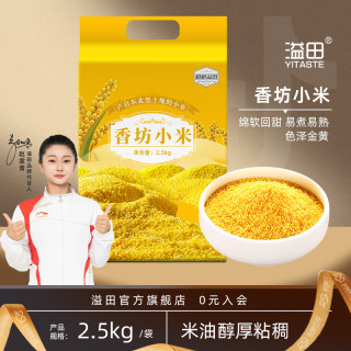 溢田 东北黄小米 2024当季新米 500g