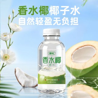 哪吒 100%椰子水纯椰汁400ml*20瓶