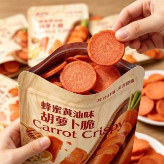 移动端：蜂蜜黄油胡萝卜脆网红新鲜追剧解馋果蔬干休闲零食蔬菜椒盐蓝莓
