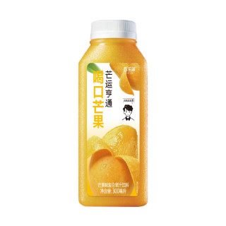 百乐洋 喝口芒果 芒果味复合果汁饮料300ml*1瓶