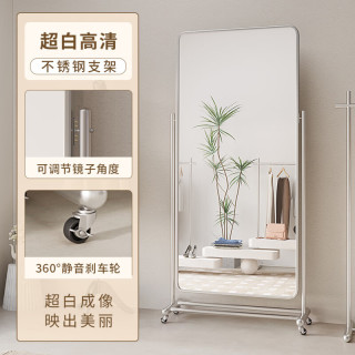 艾格辰 不锈钢全身试衣镜