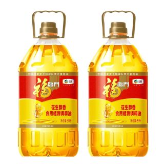 百亿补贴：福临门 花生醇香食用调和油 5L*2桶