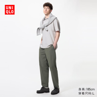 优衣库 482763 DRY-EX速干 深橄榄色 3XL 九分裤