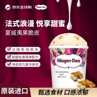 哈根达斯 夏威夷果脆皮冰淇淋