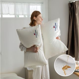 油头老公 全棉枕头 纯棉护颈椎枕芯 酒店家用睡眠枕 学生宿舍用