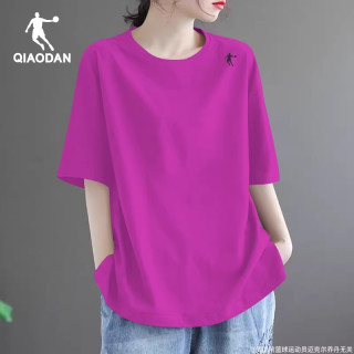 乔丹 短袖T恤单件女薄款半袖2026夏季健身宽松大码上衣速干服半袖t