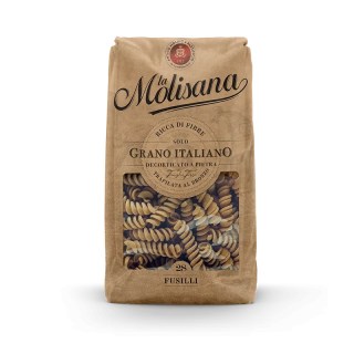 La Molisana 全麦低脂螺旋两头尖笔形意大利面500g家用螺丝意面通心粉