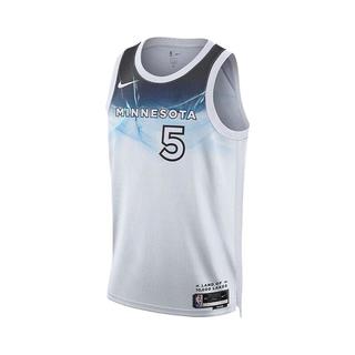 NIKE NBA森林狼队City Edition速干SW篮球球衣