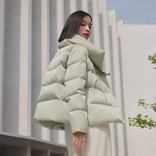 波司登 90鹅绒修身显瘦 山岚绿 L 170/92A 女士羽绒服